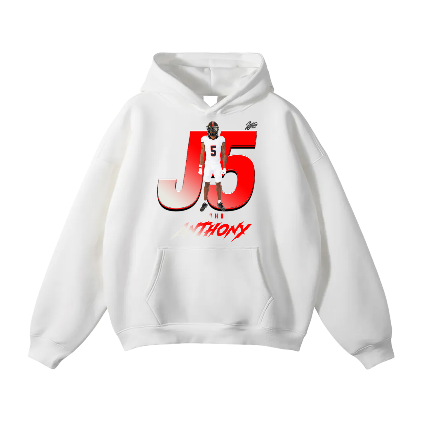 John Anthony Oversize Fleeced Hoodie