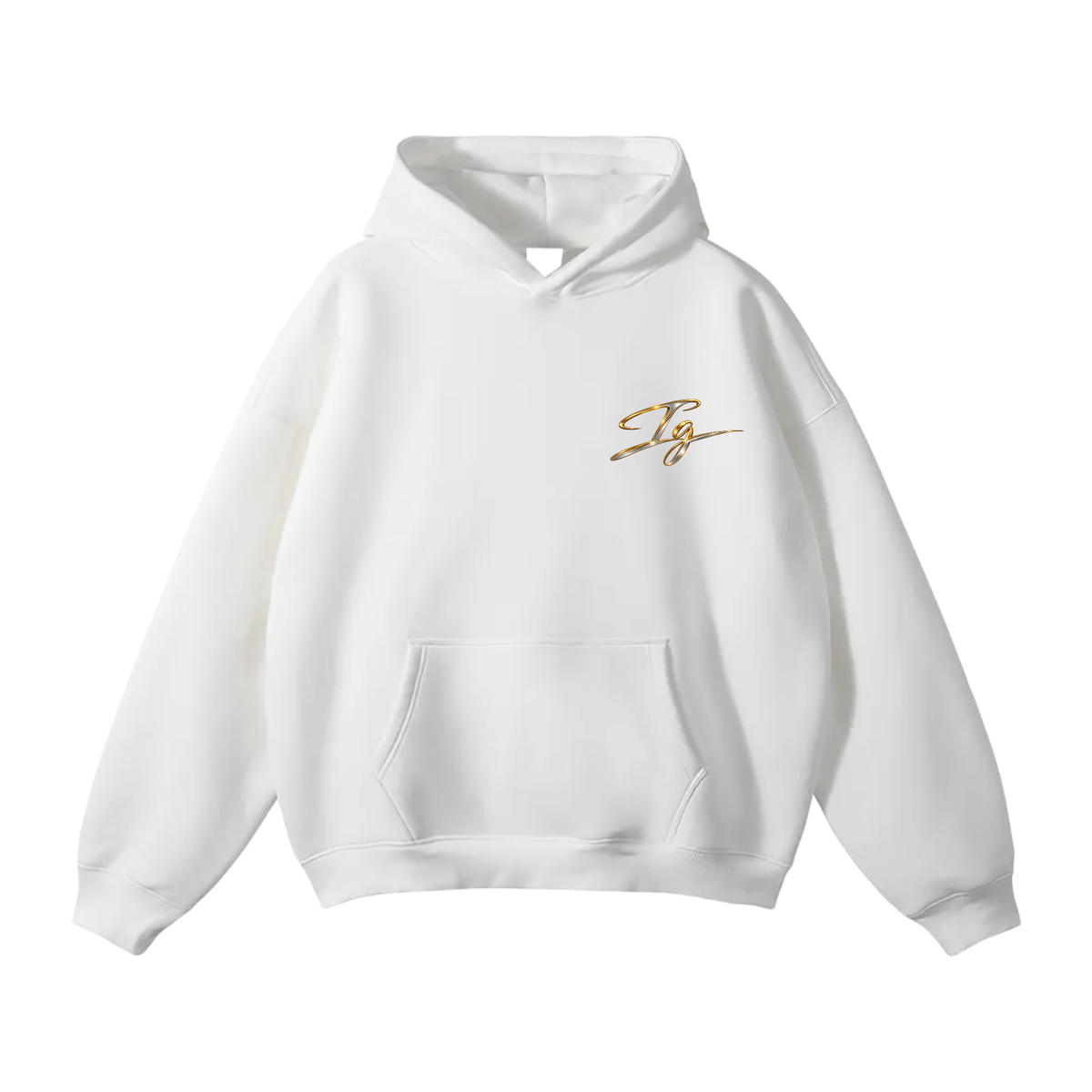Isaiah Gray Oversize Fleeced Hoodie
