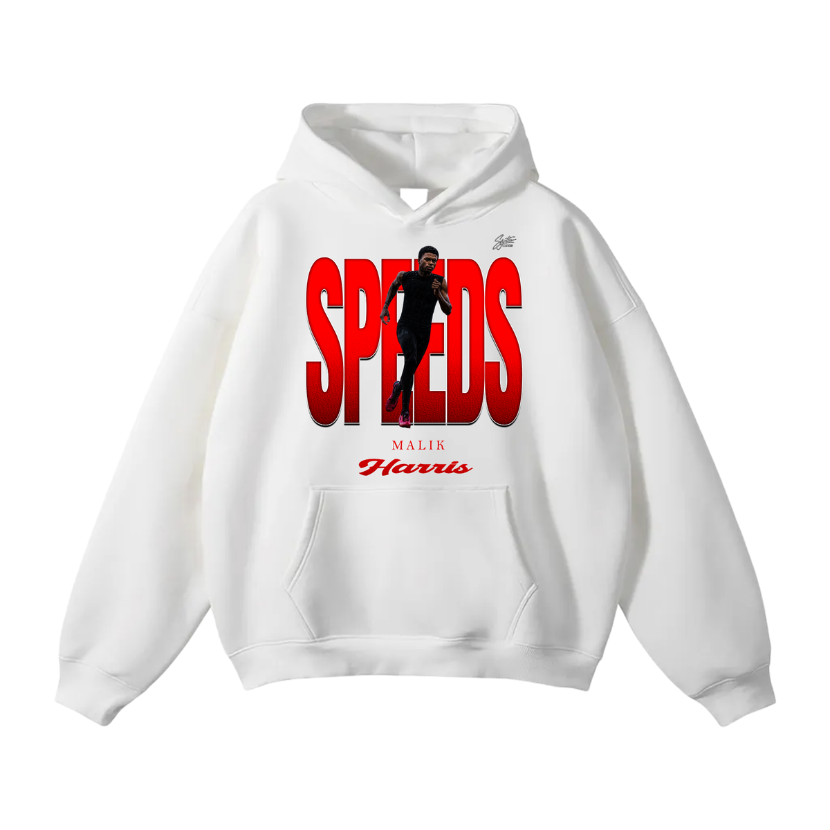 Malik Harris Oversize Fleeced Hoodie