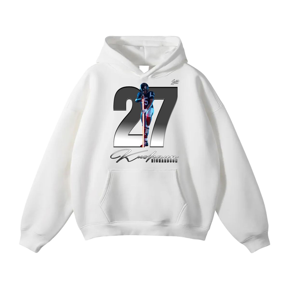 Kushaun Richardson Oversize Fleeced Hoodie