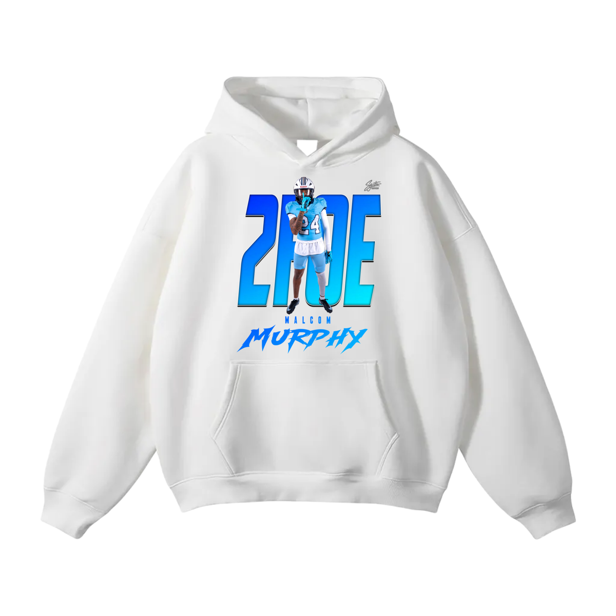Malcom Murphy Oversize Fleeced Hoodie