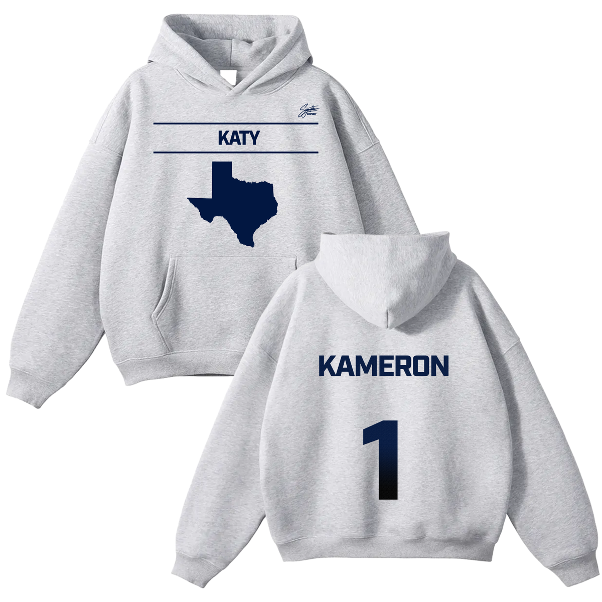 Kameron Roberson Oversize Fleeced Hoodie