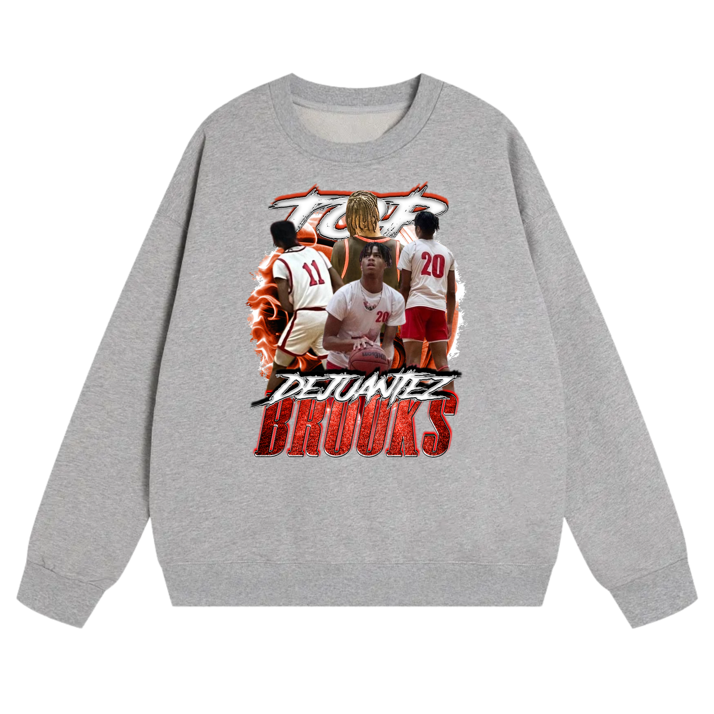 Dejuantez Brooks Heavyweight Crewneck Sweatshirt