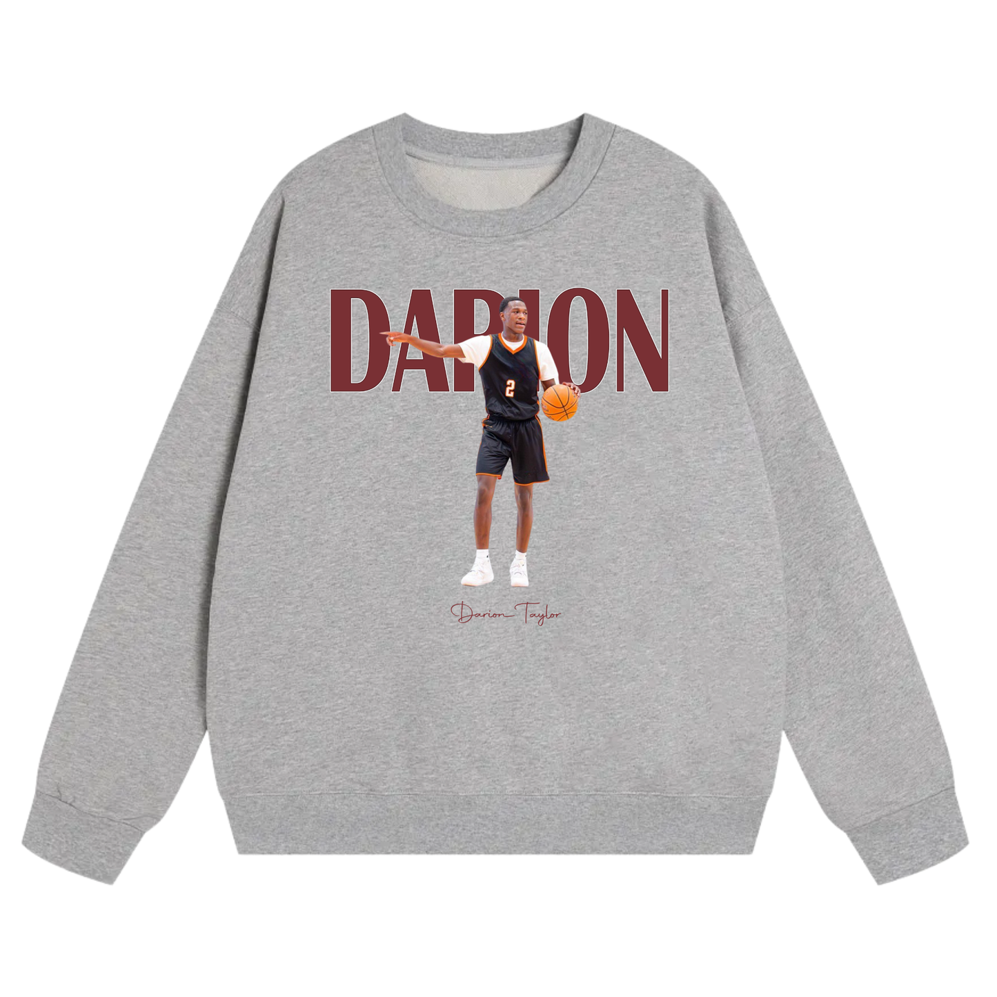 Darion Taylor Heavyweight Crewneck Sweatshirt