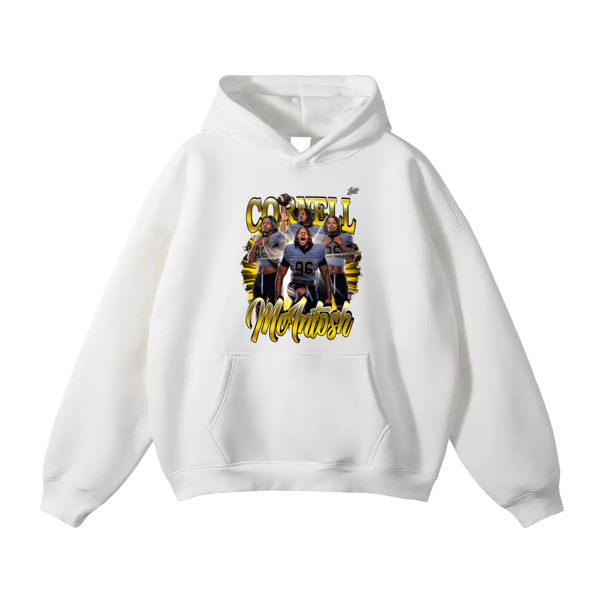Cornell McIntosh Oversize Fleeced Hoodie