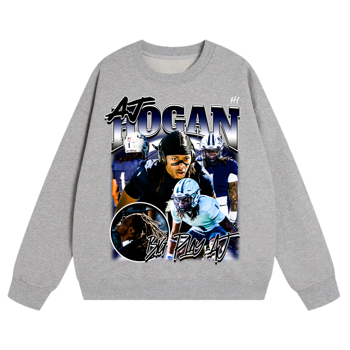 Aj Hogan Heavyweight Crewneck Sweatshirt