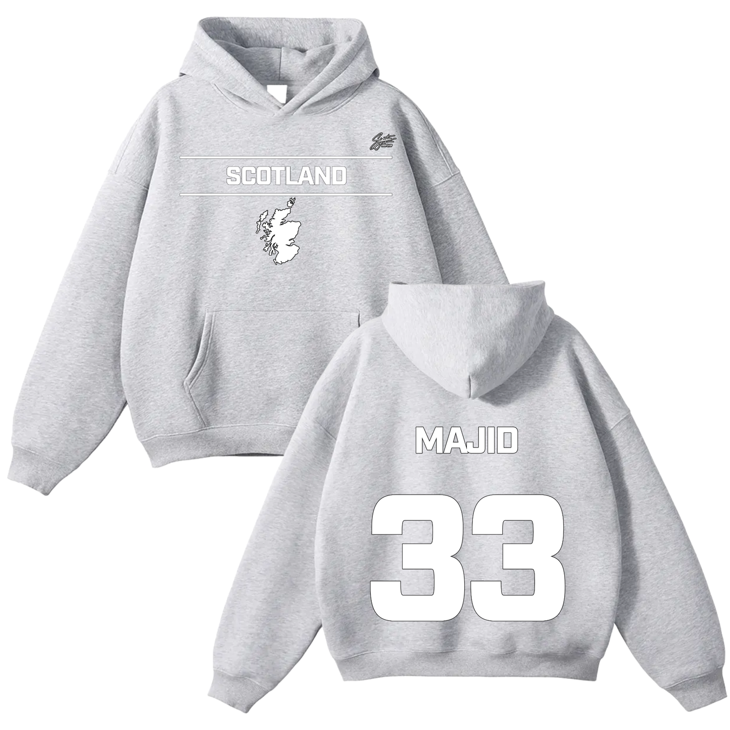 Raza Majid Oversize Fleeced Hoodie