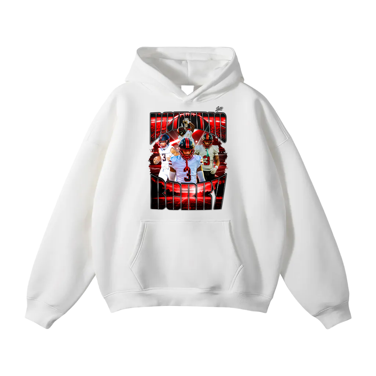 Dominic Berry Oversize Fleeced Hoodie