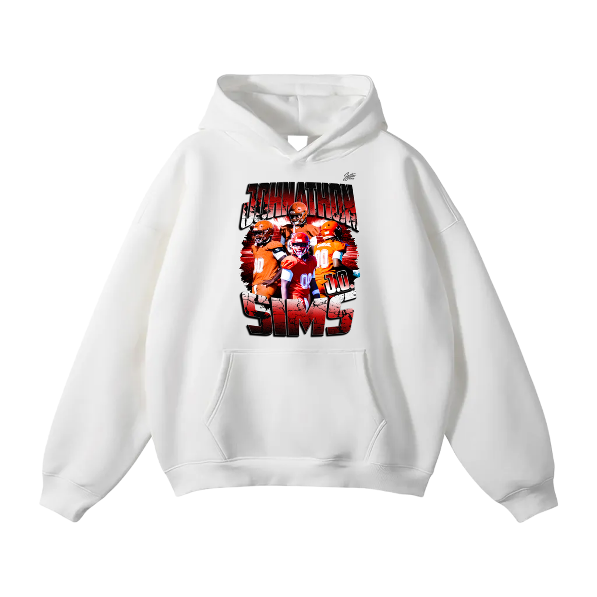 Johnathon Sims Oversize Fleeced Hoodie