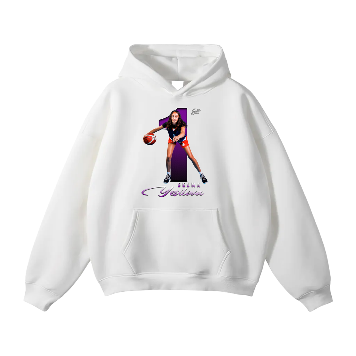 Selma Yesilova Oversize Fleeced Hoodie