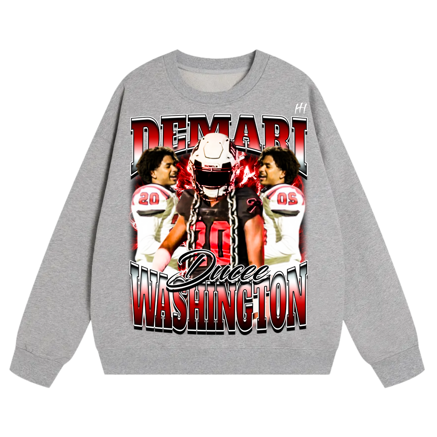 Demari Washington Heavyweight Crewneck Sweatshirt