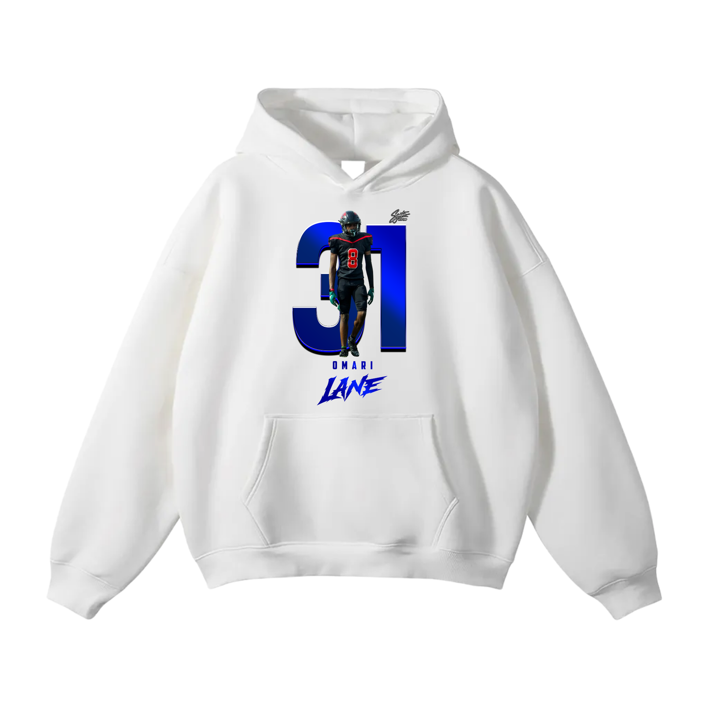 Omari Lane Oversize Fleeced Hoodie