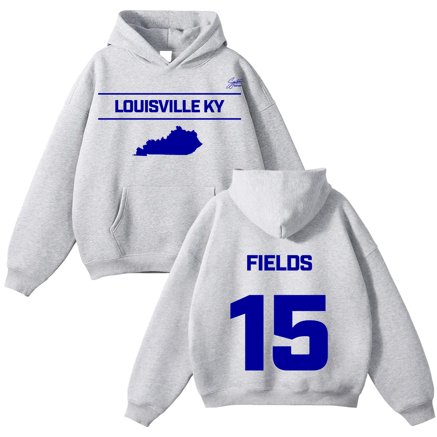 Jy’Ayre Fields Oversize Fleeced Hoodie