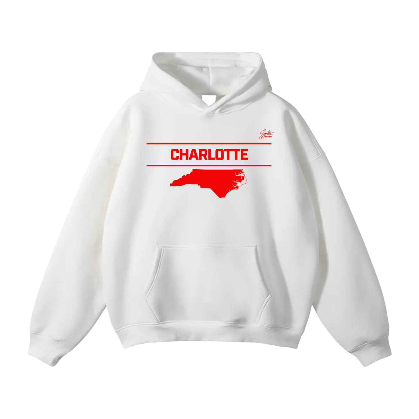 Thaddeus Bell Oversize Fleeced Hoodie