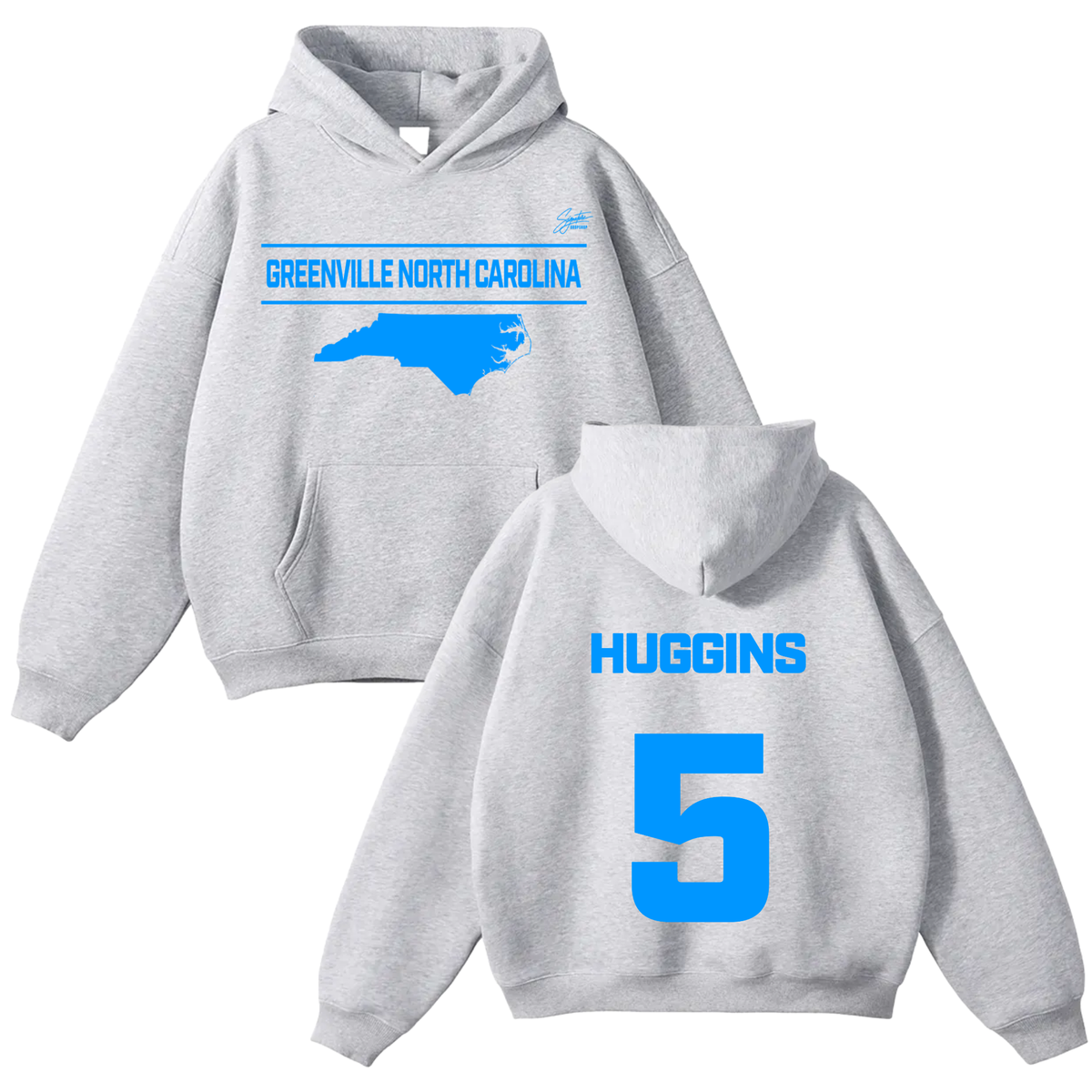 Kamran Huggins Oversize Fleeced Hoodie