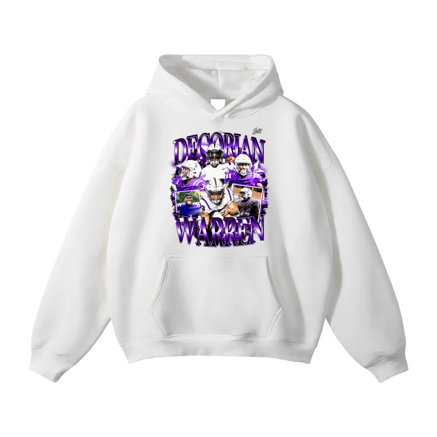 Decorian Warren Oversize Fleeced Hoodie