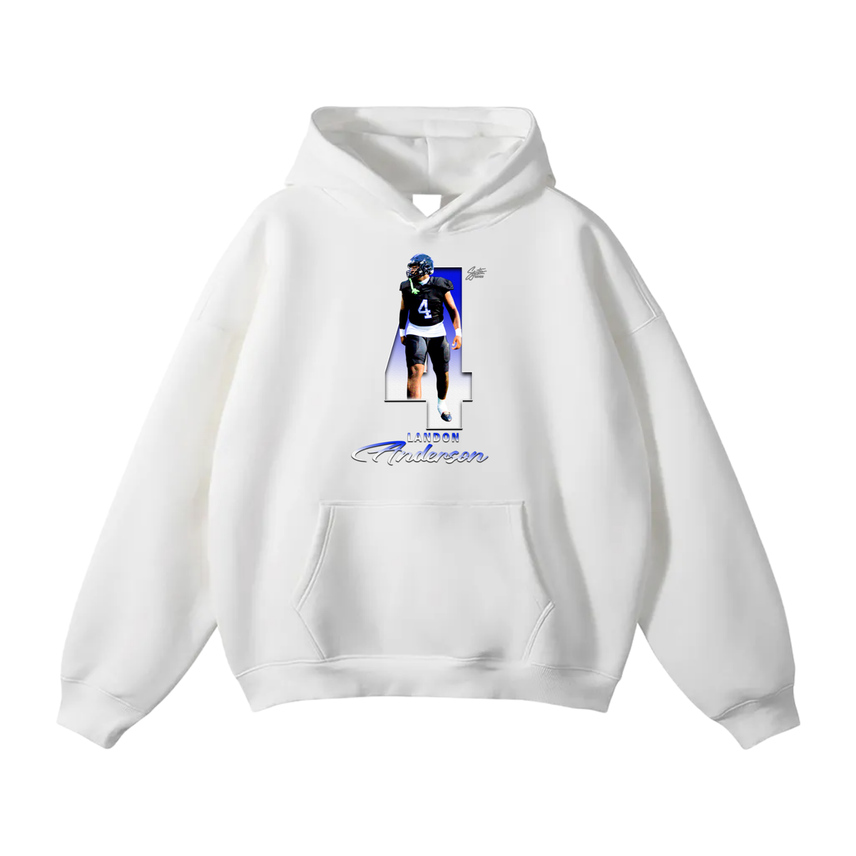 Landon Anderson Oversize Fleeced Hoodie