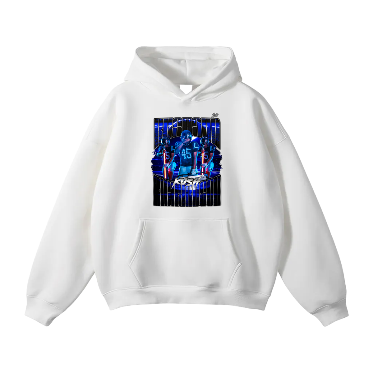 Kushaun Richardson Oversize Fleeced Hoodie