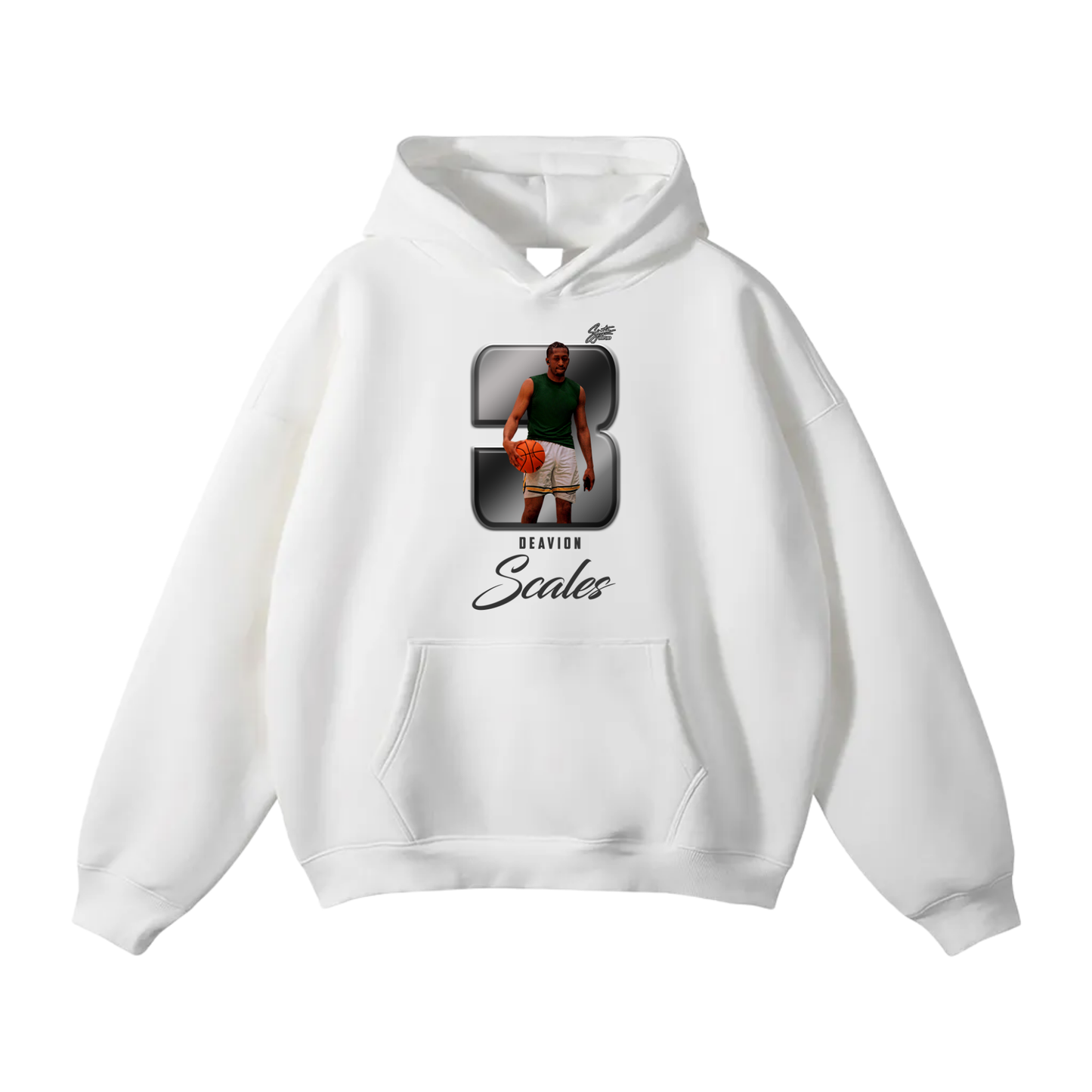 Deavion Scales Oversize Fleeced Hoodie