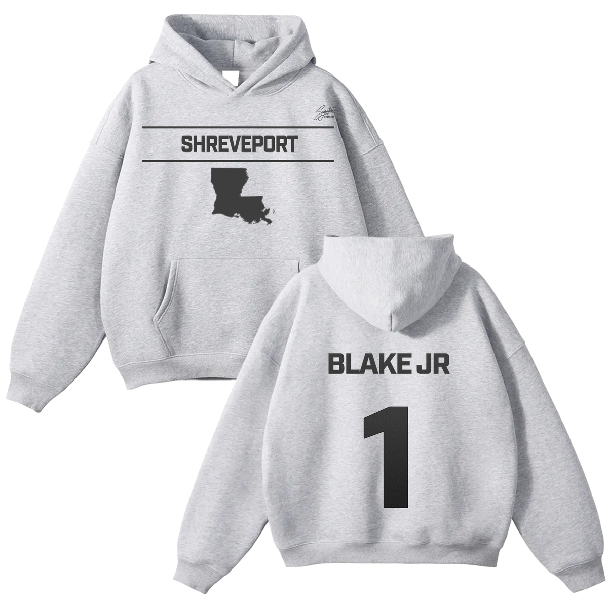 Vincent Blake Jr Oversize Fleeced Hoodie