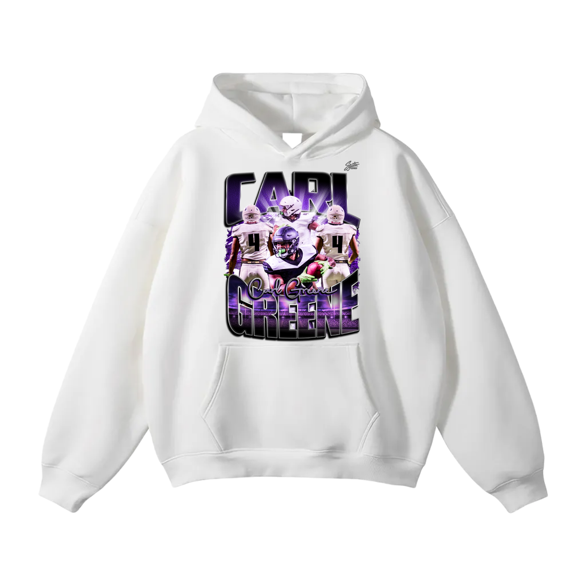 Carl Greene Oversize Fleeced Hoodie
