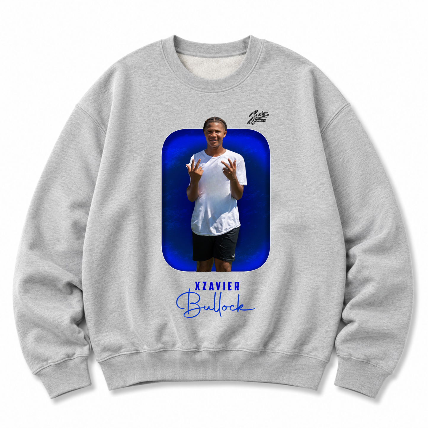 Xzavier Bullock Heavyweight Crewneck Sweatshirt