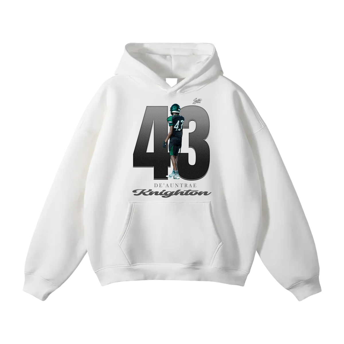 Dextin Washington Oversize Fleeced Hoodie
