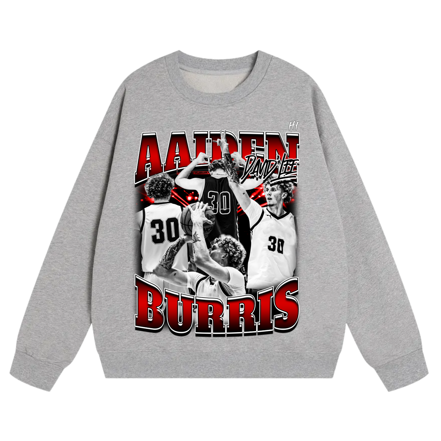 Aaiden David’Lee Burris Heavyweight Crewneck Sweatshirt