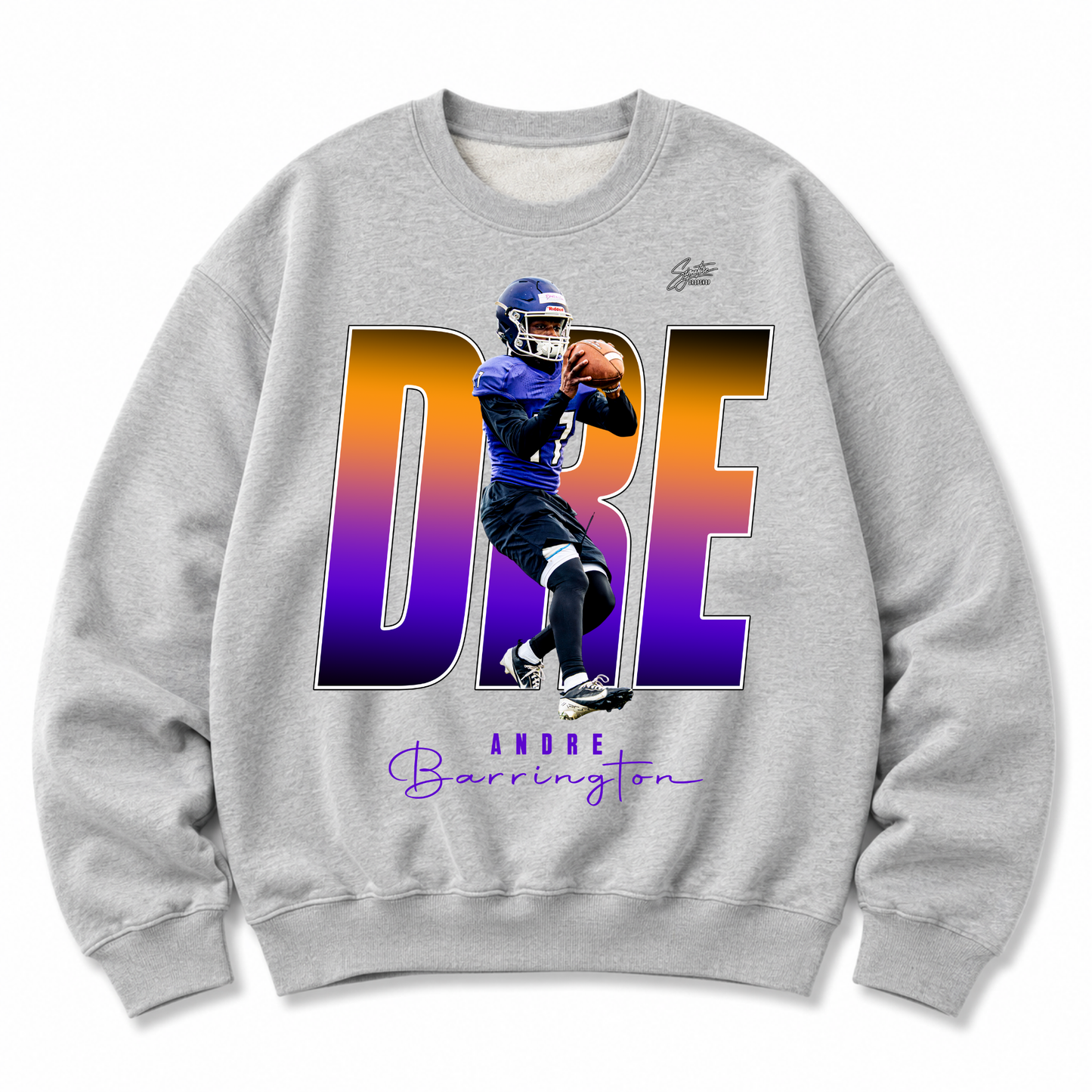 Andre Barrington Heavyweight Crewneck Sweatshirt