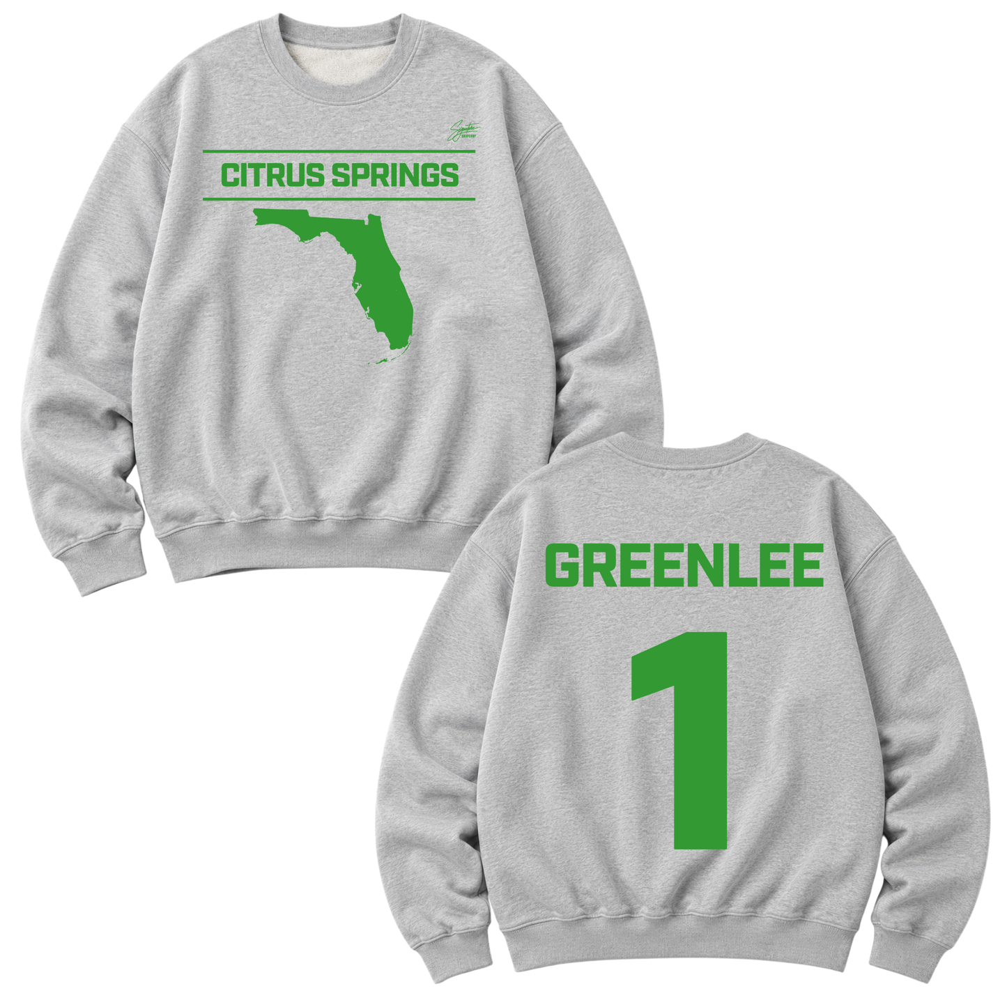 Travaun Greenlee Heavyweight Crewneck Sweatshirt