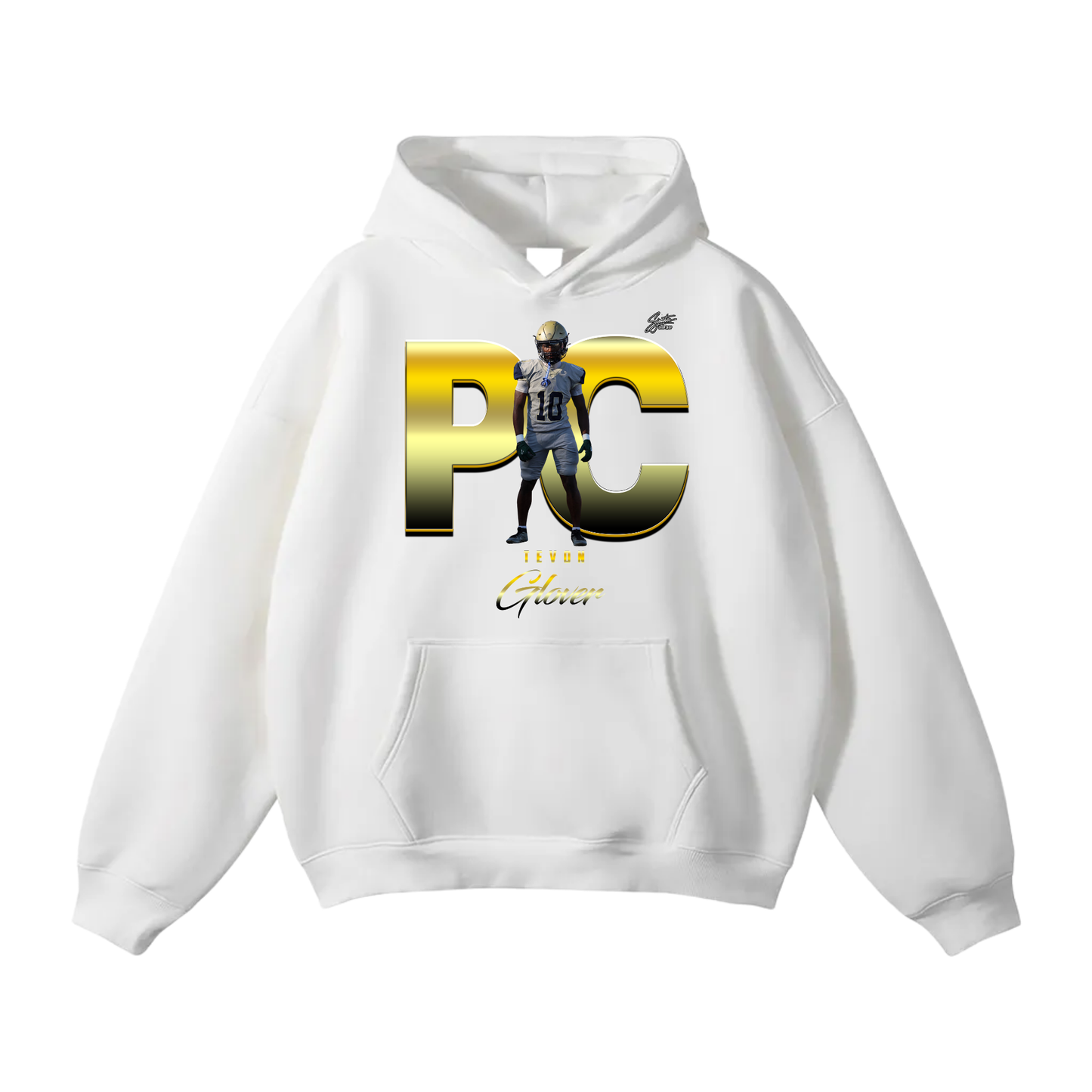 Tevon Glover Oversize Fleeced Hoodie