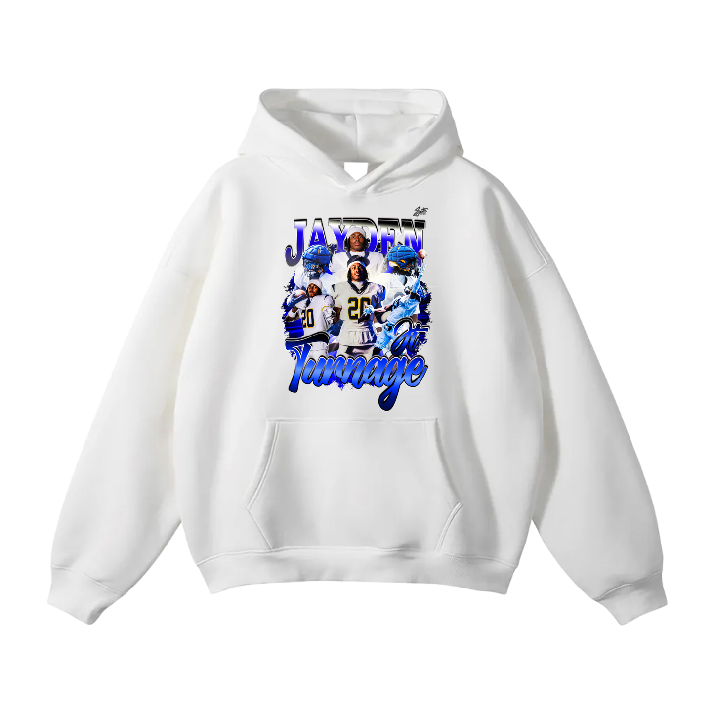 Jayden Turnage Oversize Fleeced Hoodie
