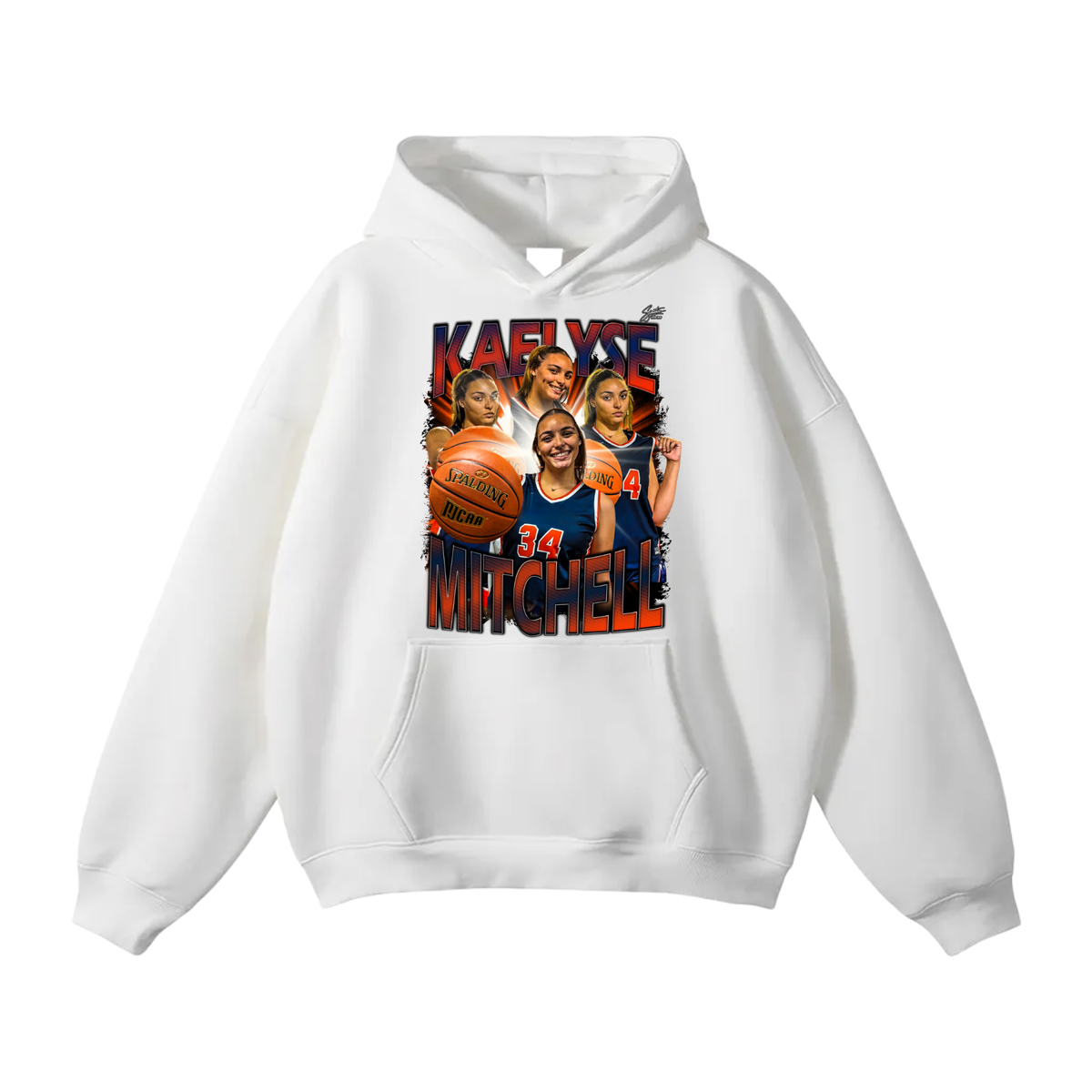 Kaelyse Mitchell Oversize Fleeced Hoodie