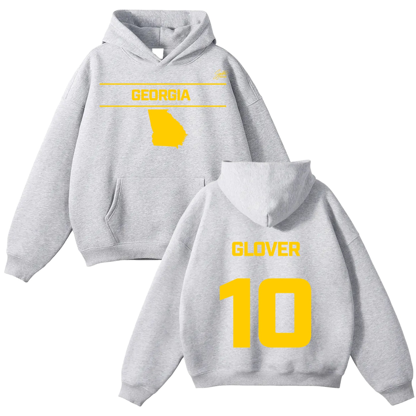Tevon Glover Oversize Fleeced Hoodie