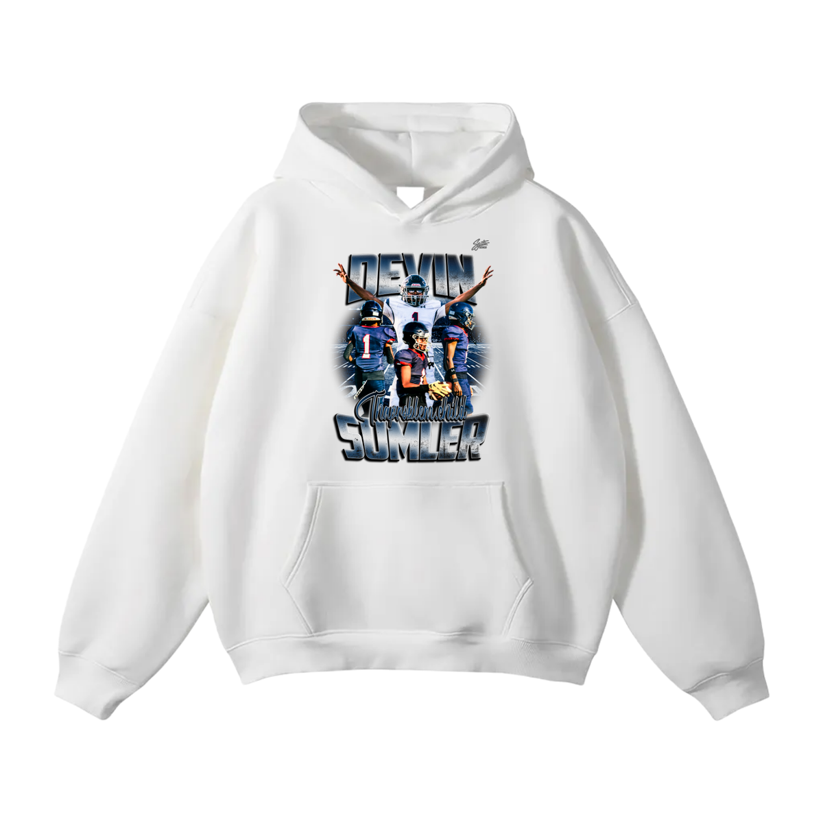 Devin Sumler Oversize Fleeced Hoodie
