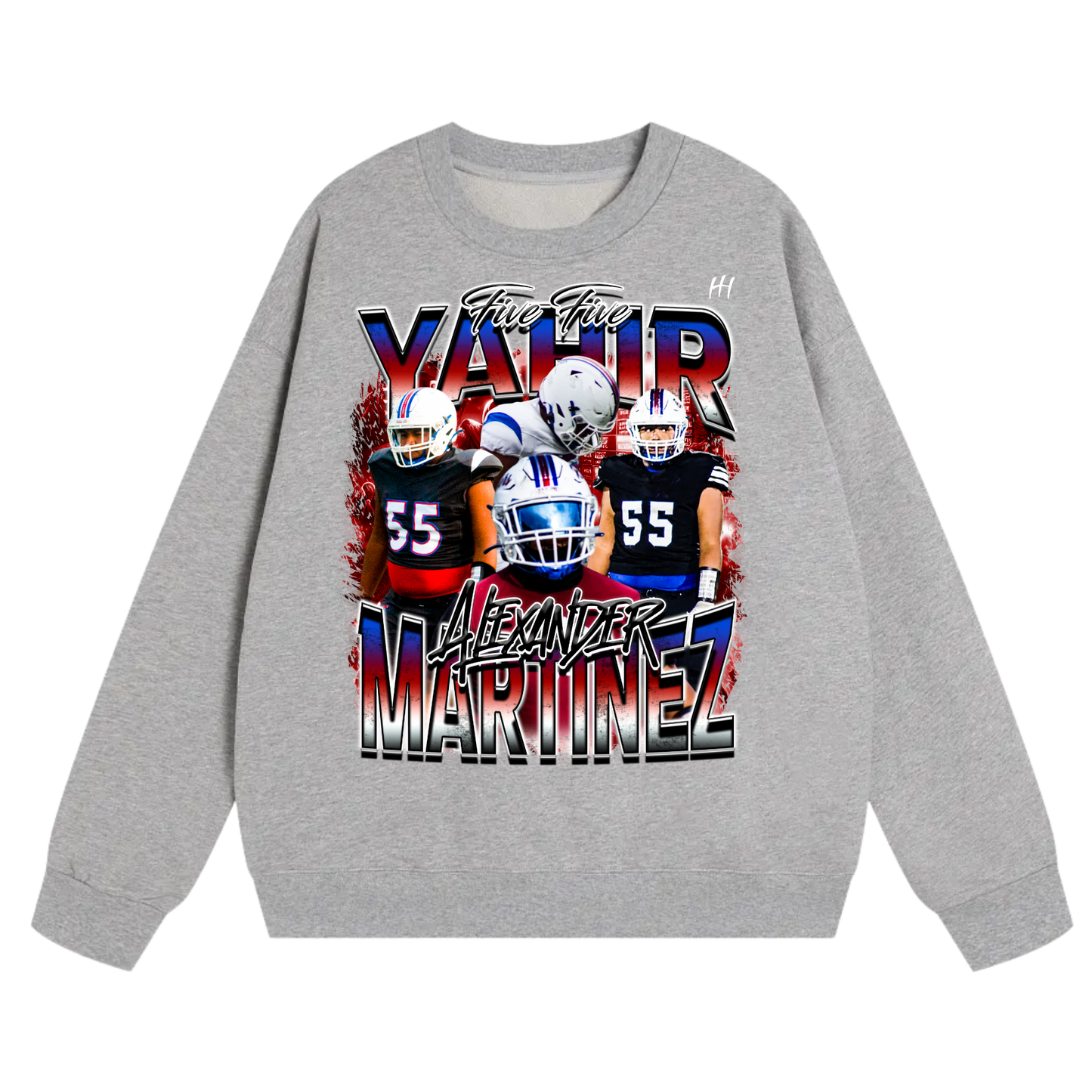 Yahir Alexander Martinez Heavyweight Crewneck Sweatshirt