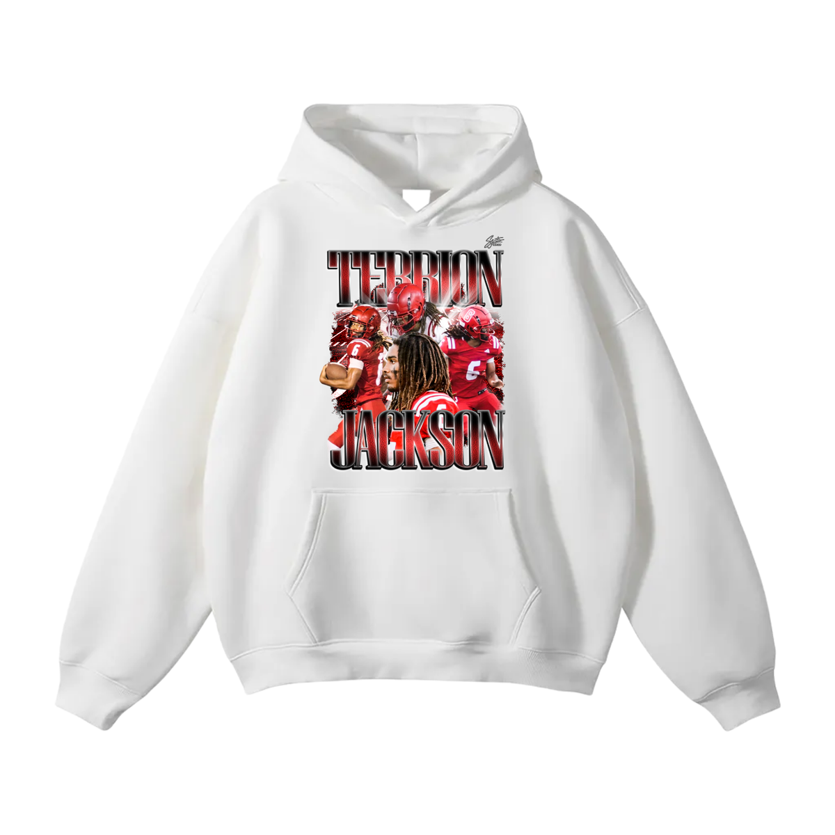 Terrion Jackson Oversize Fleeced Hoodie