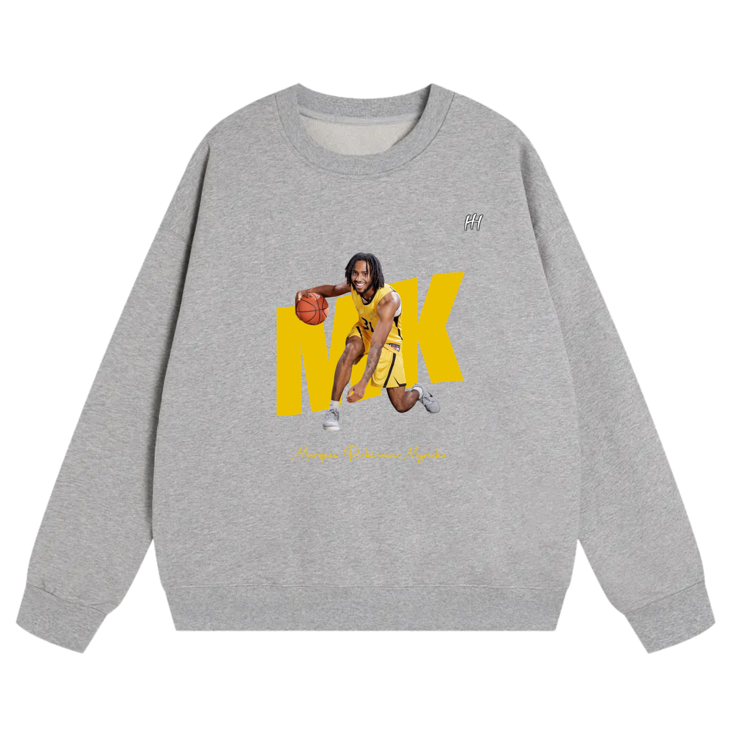 Marques Robinson-Myricks Heavyweight Crewneck Sweatshirt