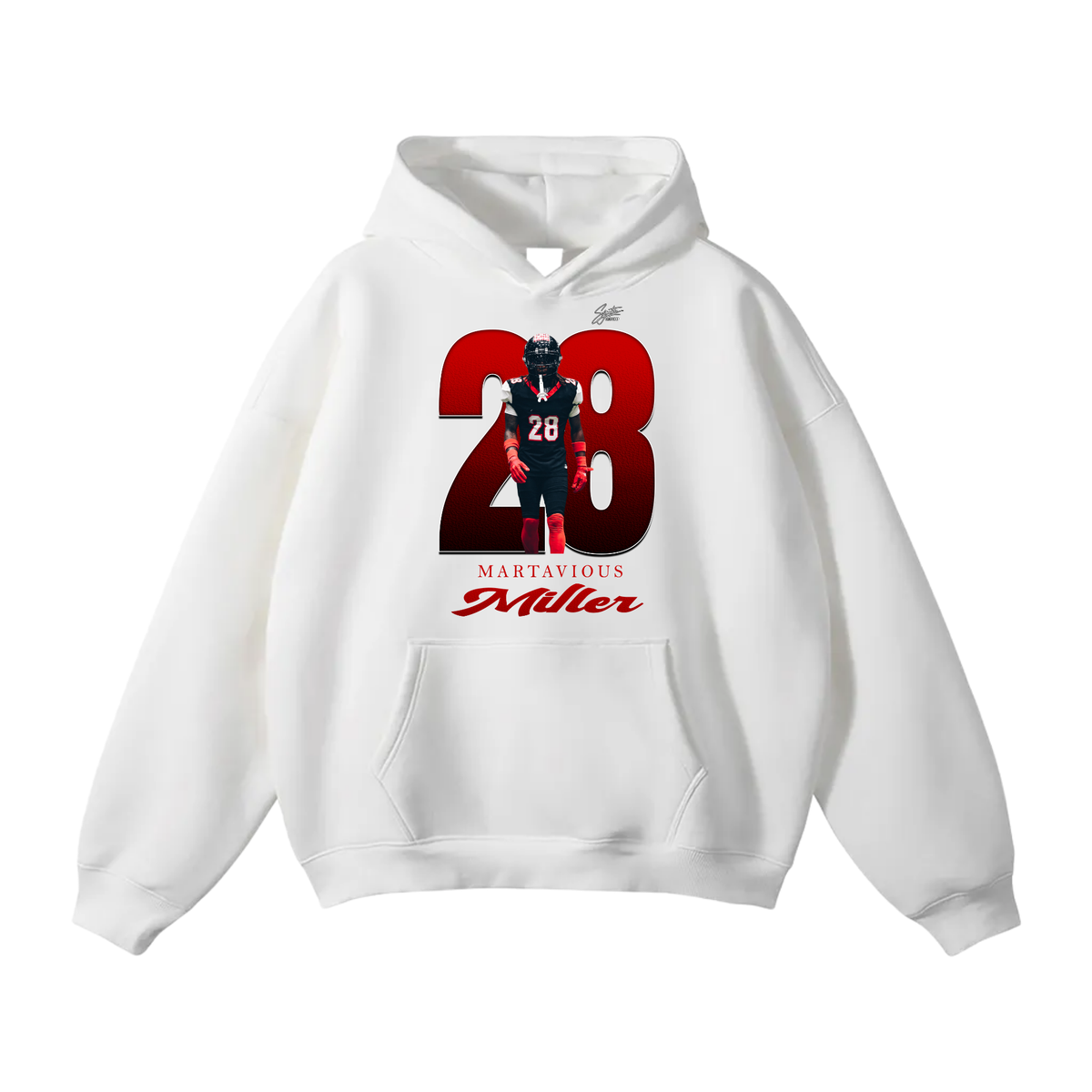 Martavious Miller Oversize Fleeced Hoodie