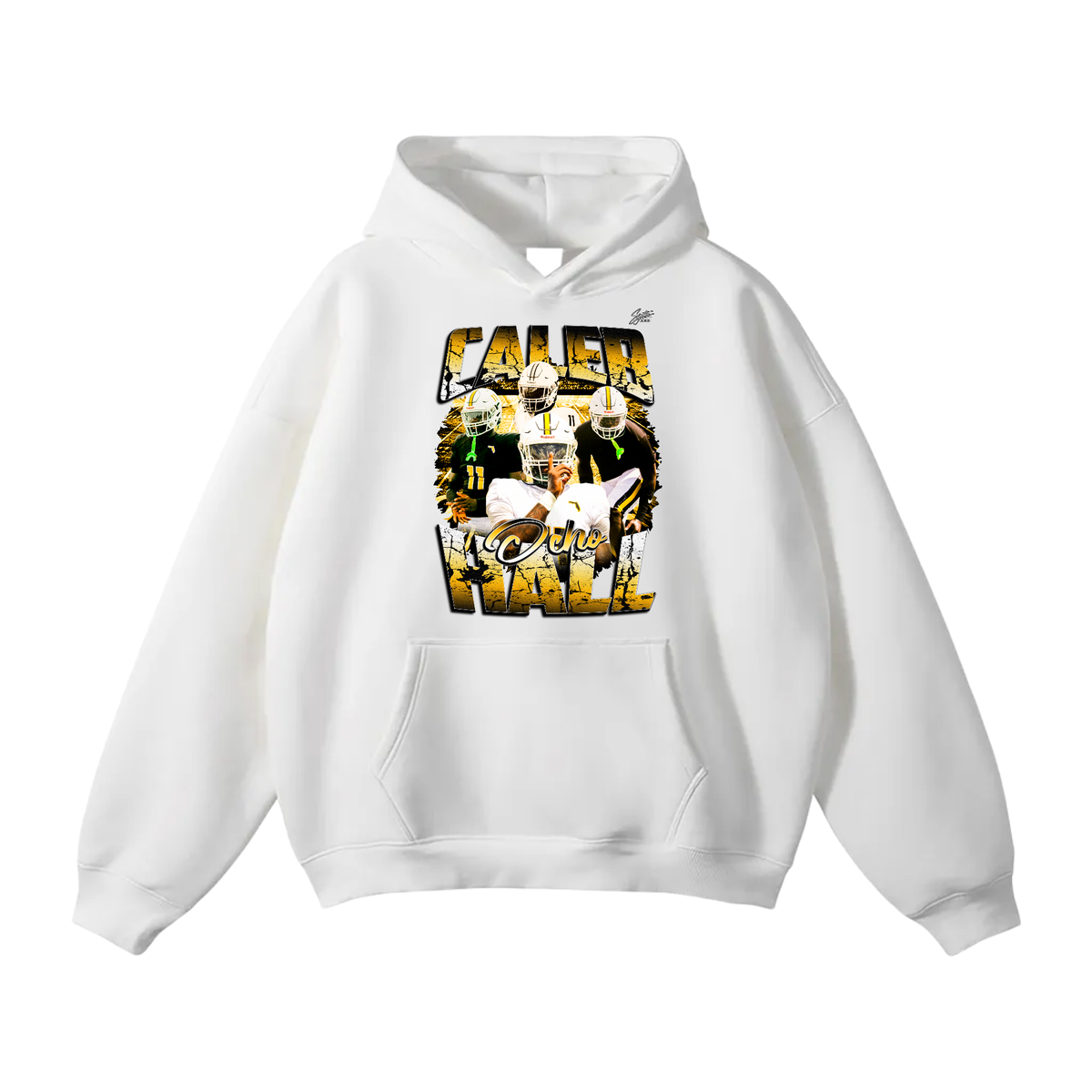 Caleb Hall Oversize Fleeced Hoodie
