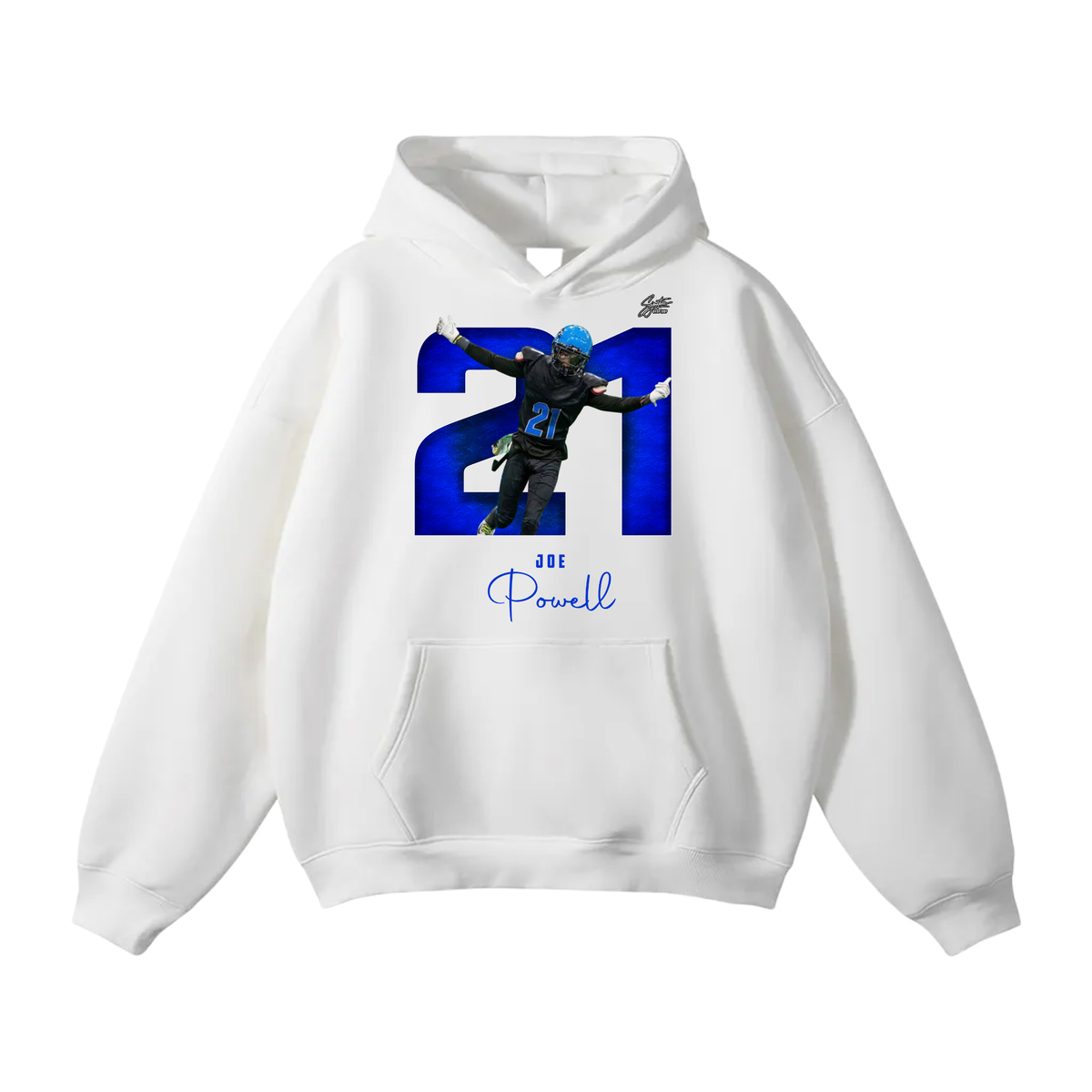 Joe Powell Oversize Fleeced Hoodie
