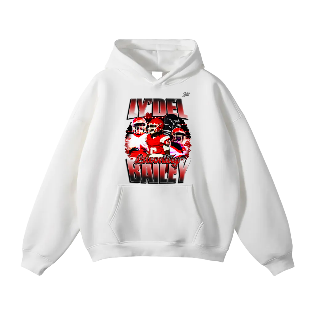 Ly’Del Bailey Oversize Fleeced Hoodie