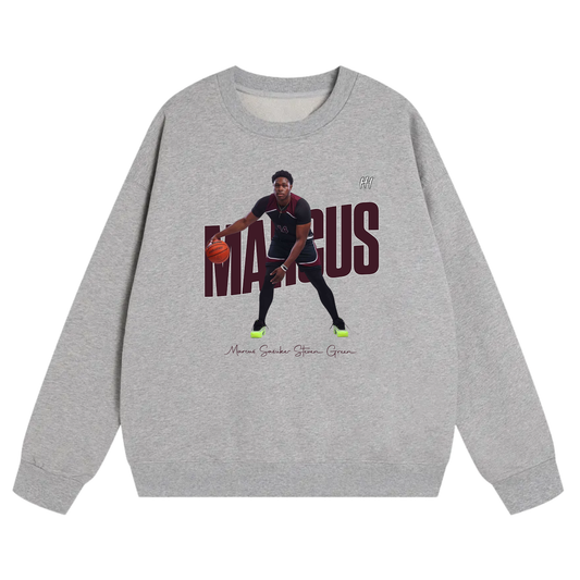 Marcus Sasuke-Steven Green Heavyweight Crewneck Sweatshirt