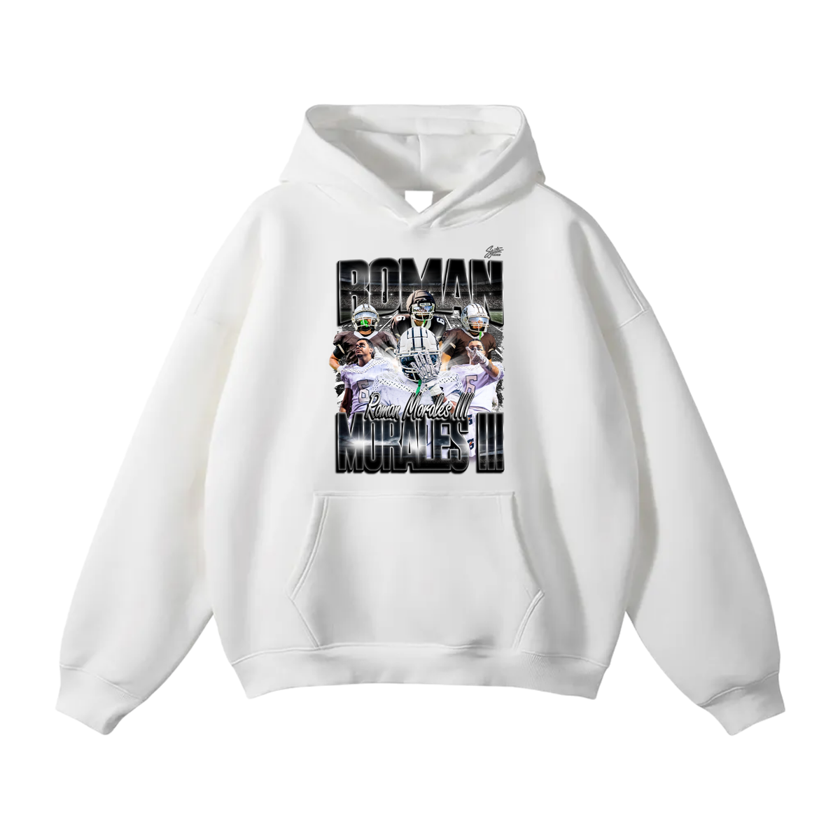 Roman Morales lll Oversize Fleeced Hoodie