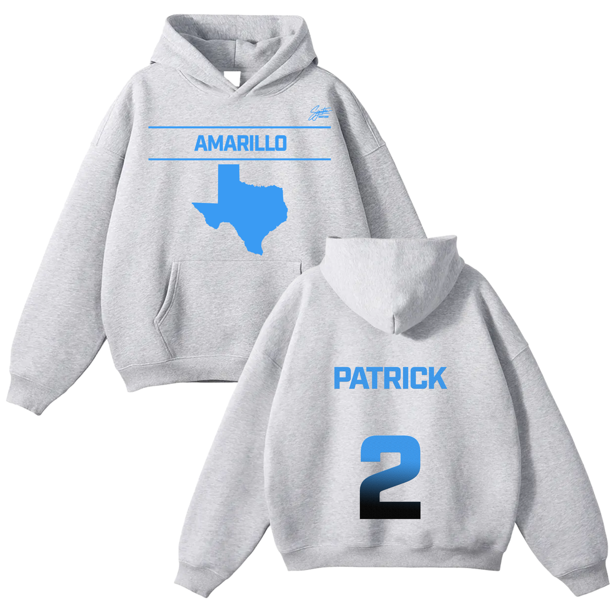 Patrick Perea Oversize Fleeced Hoodie