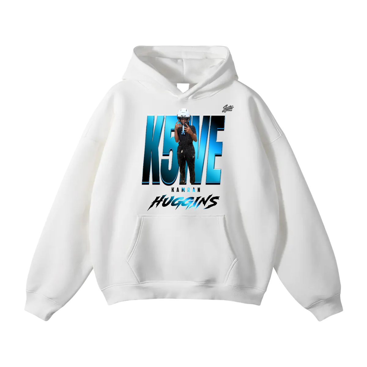 Kamran Huggins Oversize Fleeced Hoodie