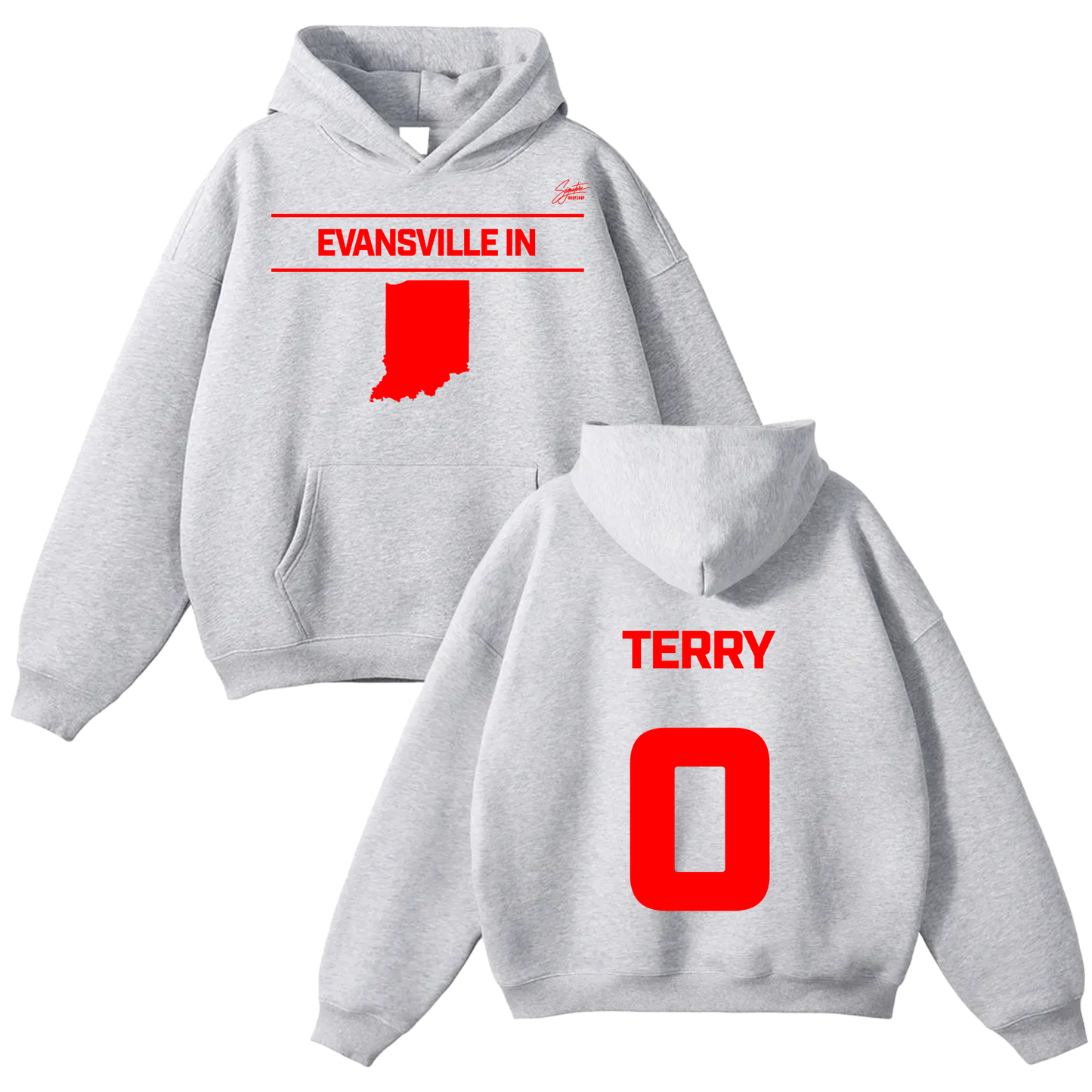 Myles Terry Oversize Fleeced Hoodie