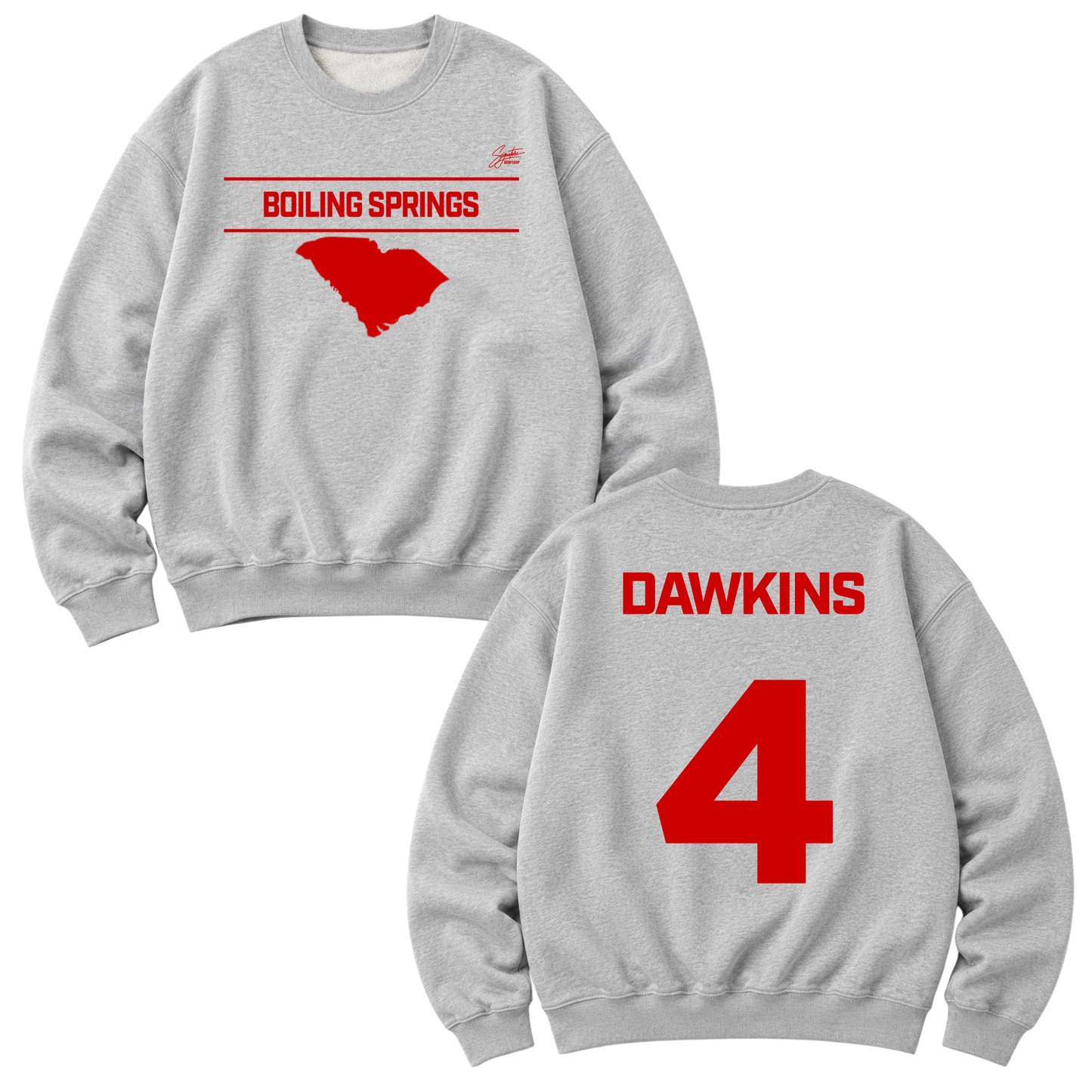 Justin Dawkins Heavyweight Crewneck Sweatshirt