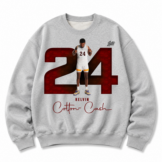Kelvin Cotton-Cash Heavyweight Crewneck Sweatshirt