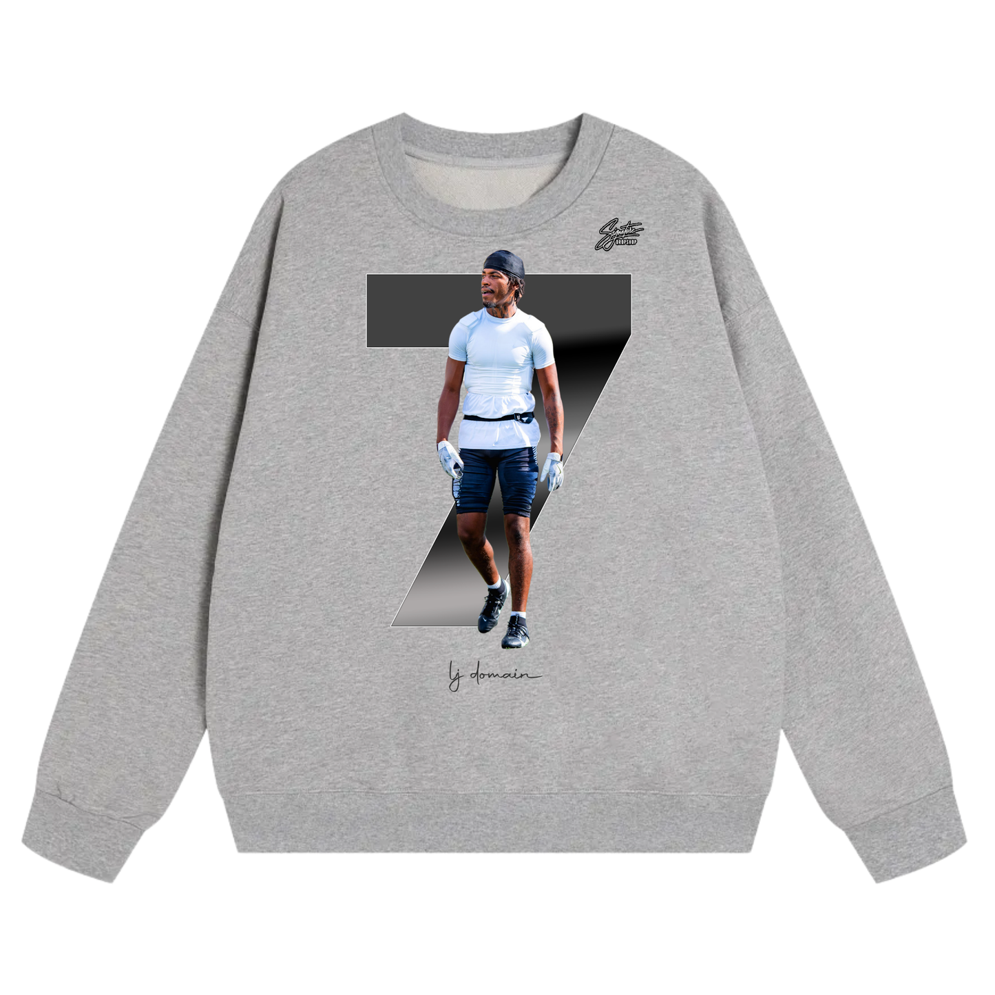 lj domain Heavyweight Crewneck Sweatshirt